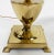 Vintage Bombay Brass Pineapple Table Lamp W Tole Shade For Sale - Image 10 of 13
