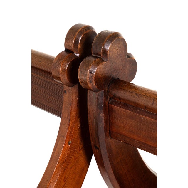Gothic Revival Altar Chairs, Set of 4 For Sale - Image 6 of 13