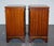 Georgian Style Serpentine Nightstands with Drawers, Set of 2 For Sale - Image 14 of 18