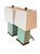 Pair of Lauren Ralph Lauren Celadon Crackle Glazed Porcelain Table Lamps | Coastal Modern Transitional Lighting With Original Shades For Sale - Image 13 of 15