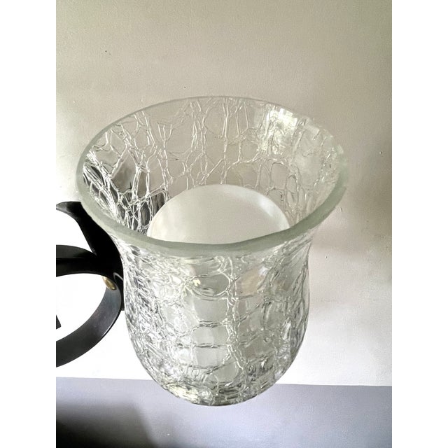 Large Brutalist Wall Lamp by Jean Perzel, 1950 For Sale - Image 13 of 15