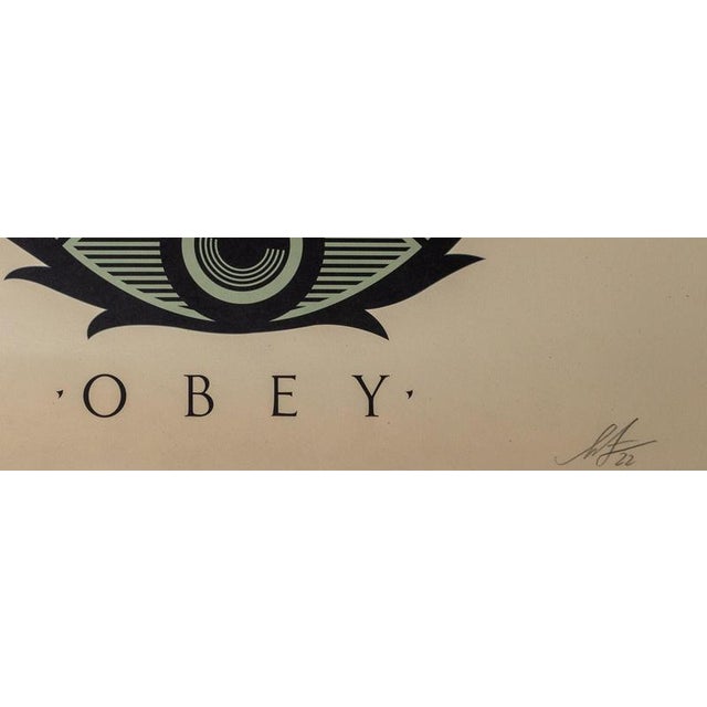 Shepard Fairey, Eyes Open, Screenprint For Sale - Image 4 of 6