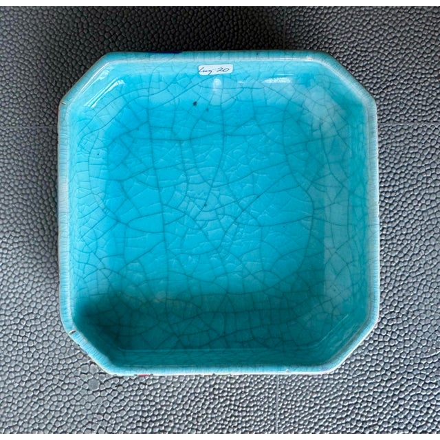 1930s Antique French Émaux De Longwy Pottery Box For Sale - Image 5 of 6