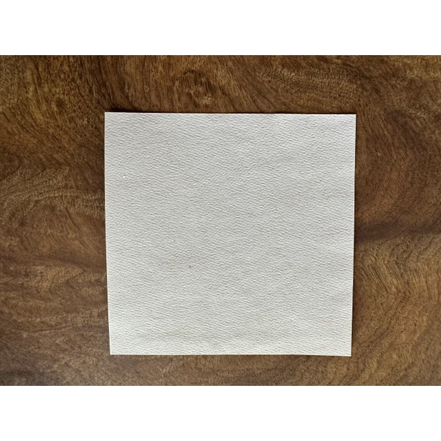 Abstract “Study in Brown” Signed Original Abstract Watercolor Painting by Nancy Smith For Sale - Image 3 of 3