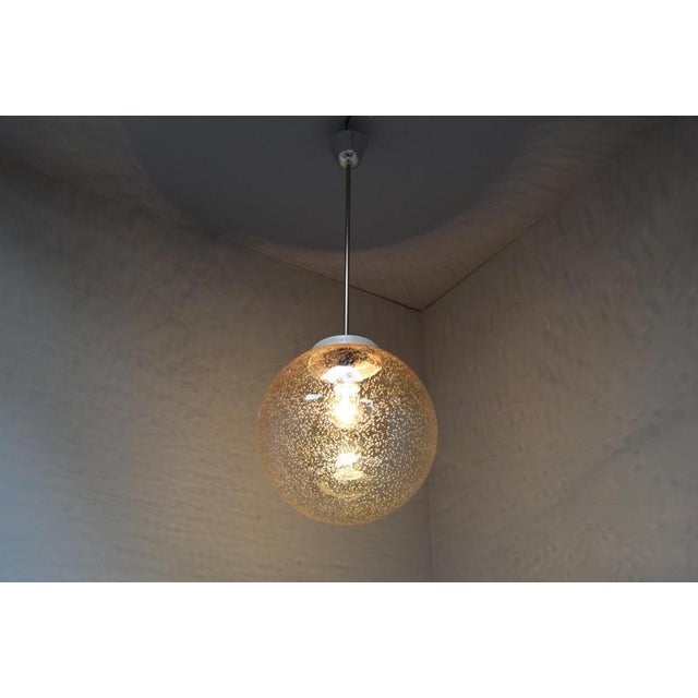 Mid-Century Modern Pendant from Kamenický Šenov, 1970s For Sale - Image 3 of 16