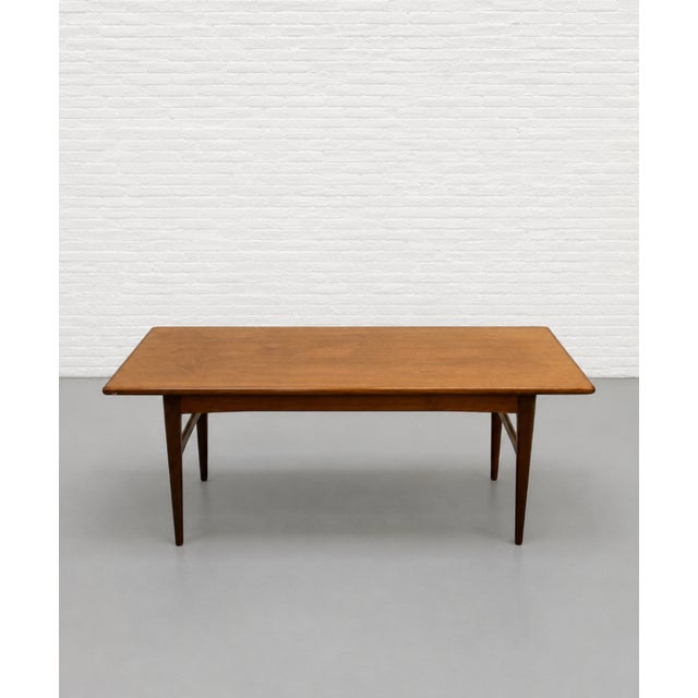 Mid-Century Modern Mid Century Modern Danish Convertible Coffee Table - Desk - Dining Table – Vintage Space Saving Furniture, C. 1960's For Sale - Image 3 of 12