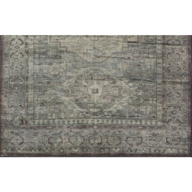 Keivan Woven Arts Large Modern Khotan Rug 12' X 15' For Sale - Image 4 of 12