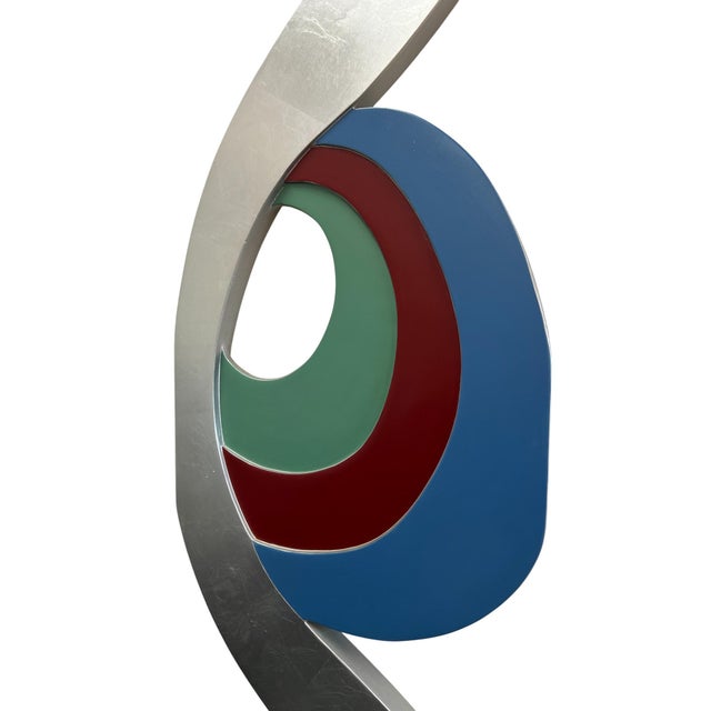 Italian Postmodern Memphis-Style Wall Sculpture, 1980s For Sale - Image 12 of 13