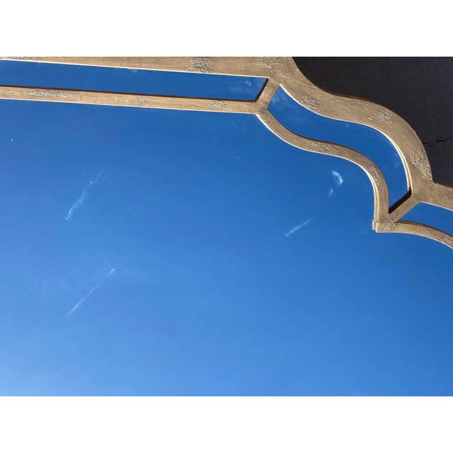 Hand-Crafted Large Forged Wrought Iron Floor Mirror 6ft 8 For Sale - Image 11 of 12