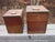 Vintage Wood Kitchen Canisters MCM Hand Carved Hardwood Japan CI Star Nesting Kitchen Storage Set of 2 For Sale - Image 4 of 12