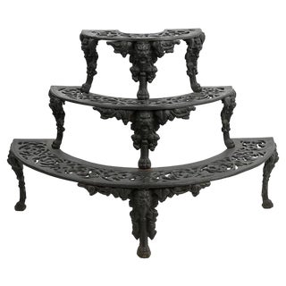 Vintage Decorative Stand For Sale