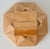 Vintage Tramp Art Style Octagonal Popsicle Stick Catchall Bowl For Sale In Palm Springs - Image 6 of 10