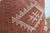 1990s 24" Rust Trail Moroccan Silk Pillow For Sale - Image 5 of 8