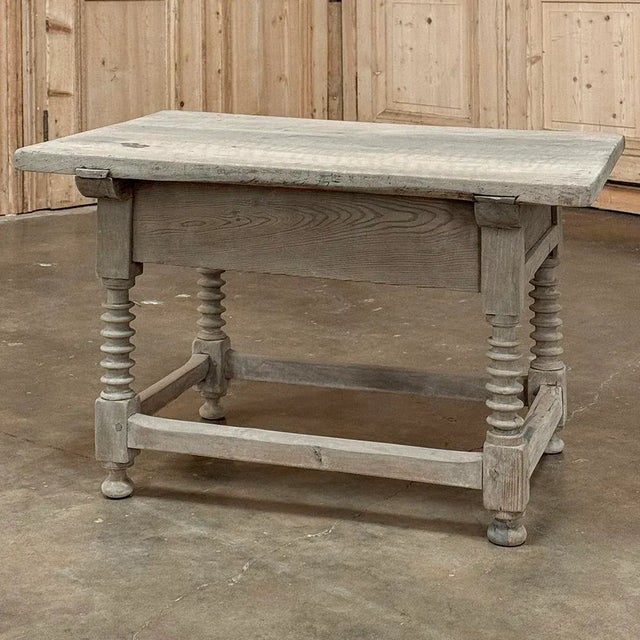17th Century Spanish End Table ~ Side Table For Sale - Image 12 of 12
