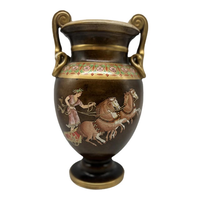 19th Century, Grand Tour Roman Revival Amphora Style Vase After Thomas Hope For Sale