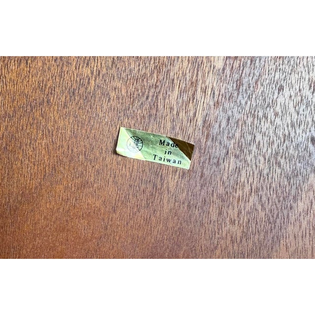 Set of 2 Asian Bamboo & Woven Rattan Trunks From 70's For Sale - Image 11 of 13