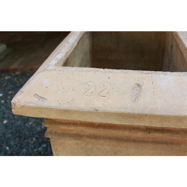 Beige Antique English Square Plinth-Form Chimney Pot For Sale - Image 8 of 9