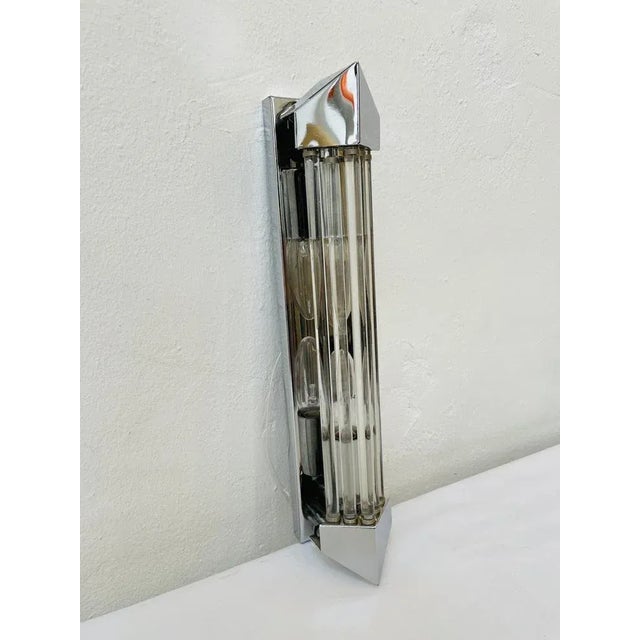 Art Deco Style Wall Lamp from Honsel, 1970s, in Good conditions. Designed 1970 to 1979 I have official proof of...