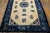 Chinese 1930s Rectangle Antique Chinese - Peking Knotted Small Scatter Wool Ivory Rug For Sale - Image 3 of 9