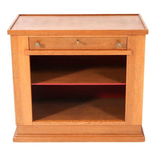 Art Deco Oak Cabinet by Hendrik Wouda for H. Pander & Zonen, 1924 For Sale