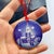 Bing & Grondahl Vintage Bing & Grøndahl Ornament "Independence Hall" From the "Chirstmas in America" Limited Edition - Blue White Porcelain For Sale - Image 4 of 8
