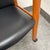 Black Benny Linden Mid Century Style Office Chair on Casters For Sale - Image 8 of 12