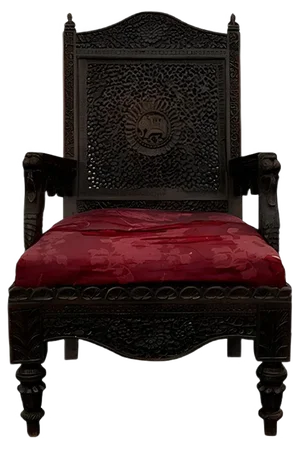 Antique Colonial Lounge Chair