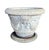 Neoclassical Large Pair Neoclassical Style Cast Stone Planters With Undertrays For Sale - Image 3 of 9