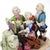 Antique Hand Painted Porcelain Musician Grouping C1890 For Sale - Image 4 of 8