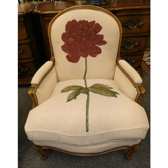 Vintage Roche Bobois French Louis XV Bergere Chairs With Limited