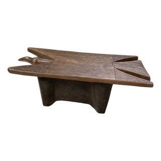Vintage African Eagle Stool, 1970s For Sale