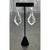 Vintage Sterling Silver Amethyst Drop Earrings For Sale - Image 10 of 12