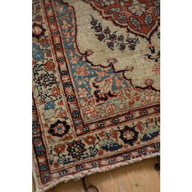 Old New House Antique Tabriz Rug Mat - 1'11" x 2'11" For Sale - Image 4 of 10