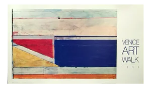 1989 Venice Art Walk Richard Diebenkorn Poster