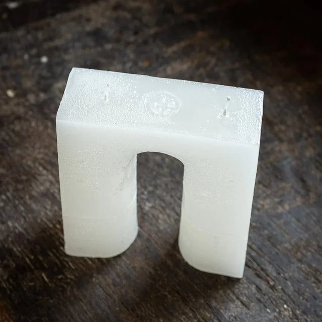 Not Yet Made - Made To Order Trionfo White Burn Candle by Gio Aio Design For Sale - Image 5 of 6