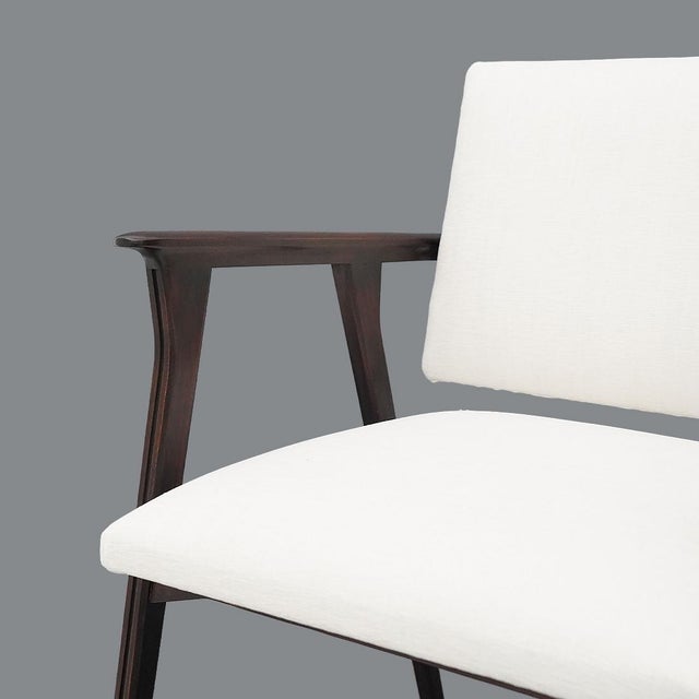 Vintage Lounge Chairs with Wooden Armrests, 1950s, Set of 2 For Sale - Image 12 of 15