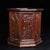 Wood Vintage Chinese Huali Rosewood Brush Pot | Octagonal Carved Eight Immortals Motif For Sale - Image 7 of 10
