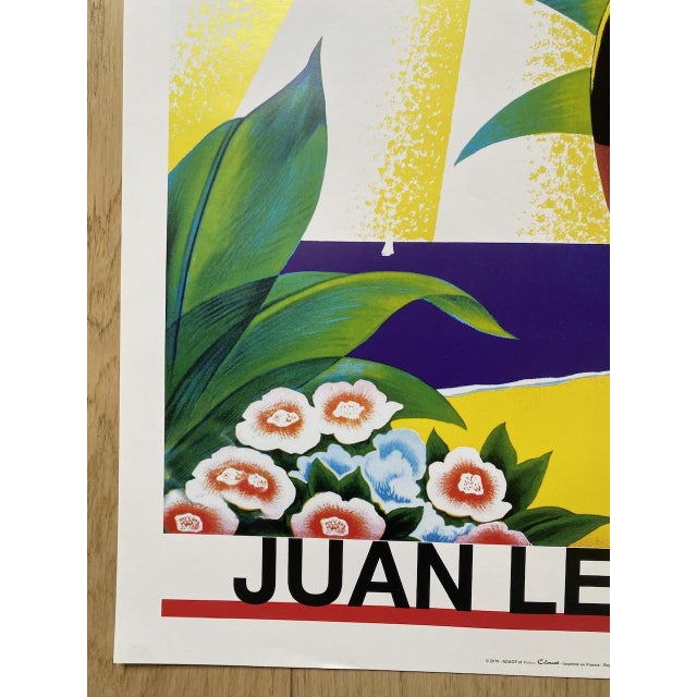 Vintage Juan Les Pins Poster, 1920s For Sale - Image 4 of 6