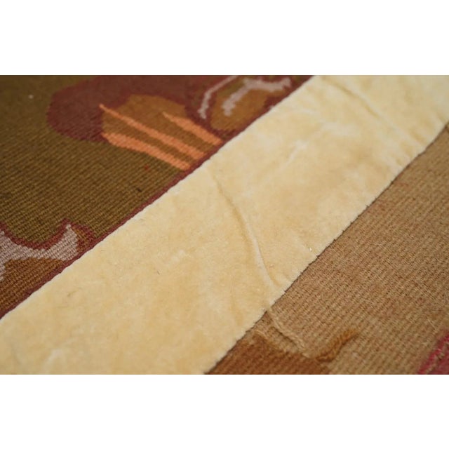 Modern Aubusson Rug 2'9'' X 5'2'' For Sale - Image 3 of 11