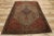 Tan Antique Persian Farahan Rug For Sale - Image 8 of 11