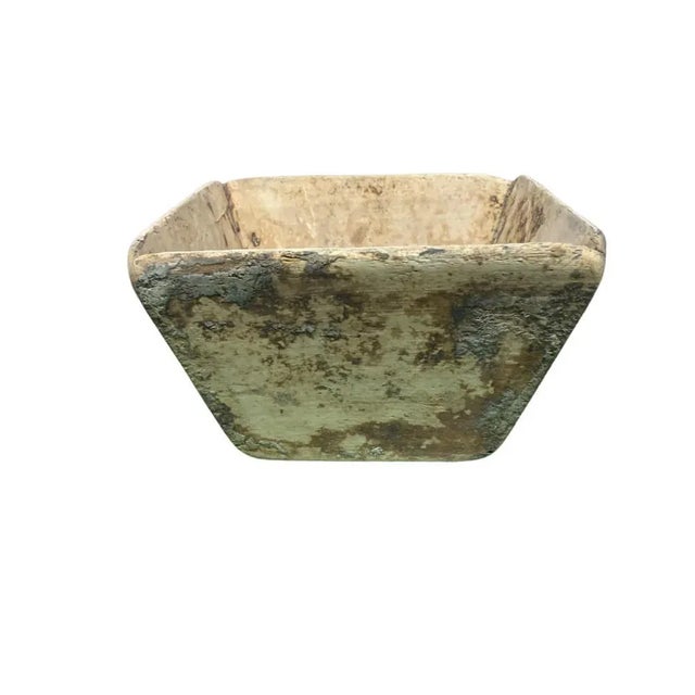 Rustic Vintage Wooden Rice Measurer For Sale - Image 3 of 5