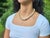 Vintage Qing Dynasty Jade Bead Necklace With 14k Gold Clasp, 18" For Sale - Image 4 of 8