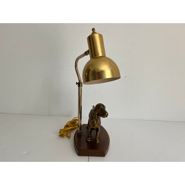 1960s Retriever Dog Desk Lamp For Sale - Image 11 of 18