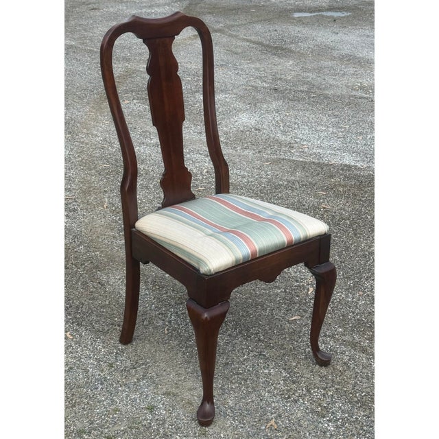 Queen Anne Vintage Pennsylvania House Queen Anne Dining Chairs - A Pair For Sale - Image 3 of 10