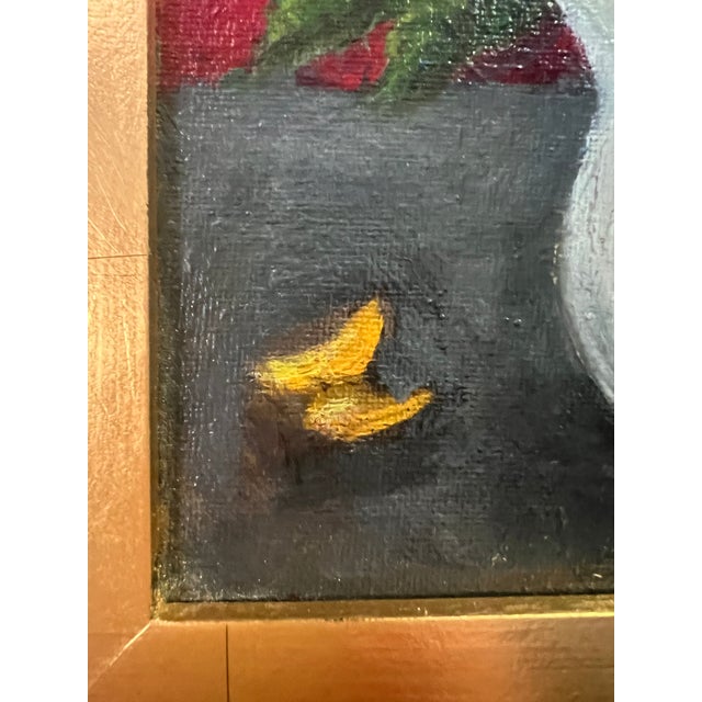 16 X 14 Acrylic Still Life, Signed and Framed For Sale In New York - Image 6 of 7