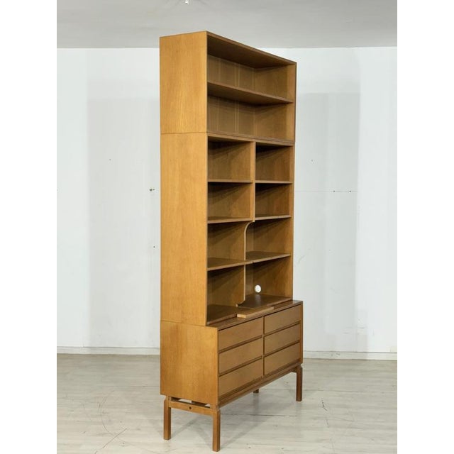 Mid-Century MTP Shelf in Oak by Marianne Richter for Ikea For Sale - Image 10 of 13