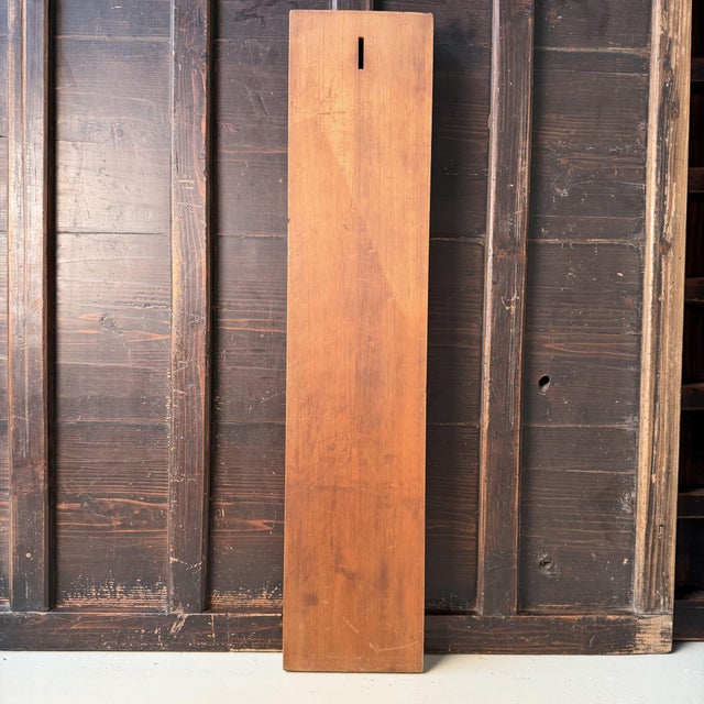 Japanese Wooden Kanban Tea Ceremony Signboard, 1930s For Sale - Image 9 of 11