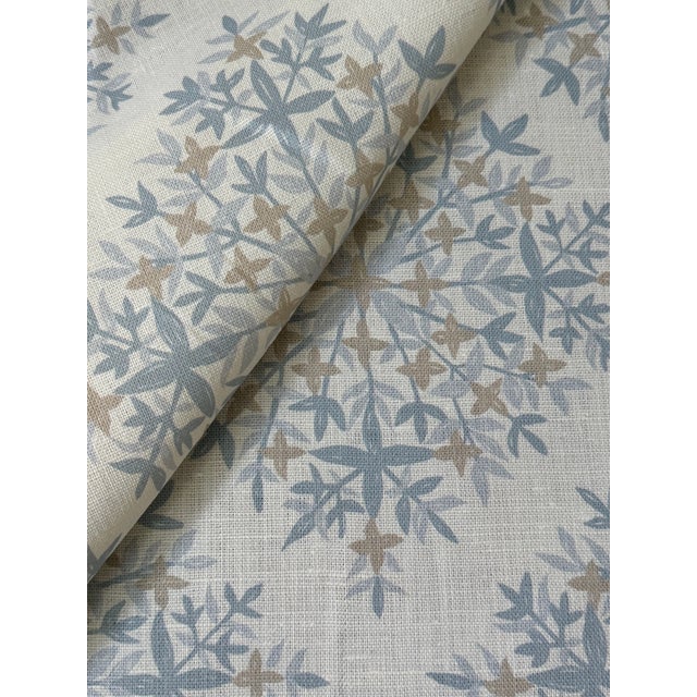 Traditional Marika Meyer Studio Linen Fabric Aster 02 - 7 Continuous Yards For Sale - Image 3 of 5