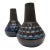 1960 Pair of Soholm Denmark Stentoj Blue Series 3323 Vases Made by Einar Johansen For Sale