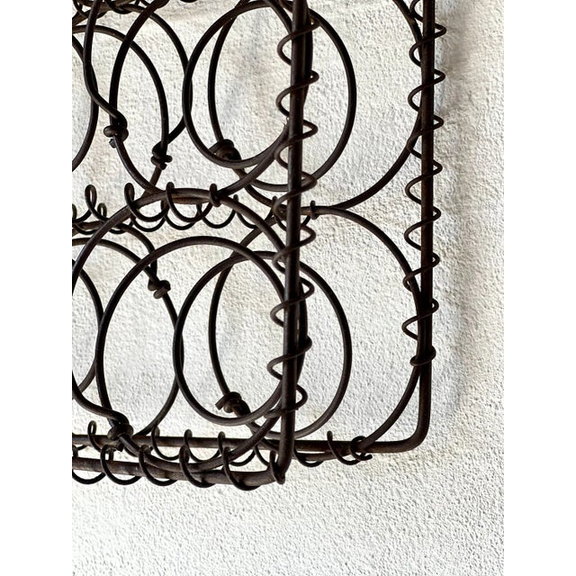 Charcoal Meshwire Wall Decoration For Sale - Image 5 of 10